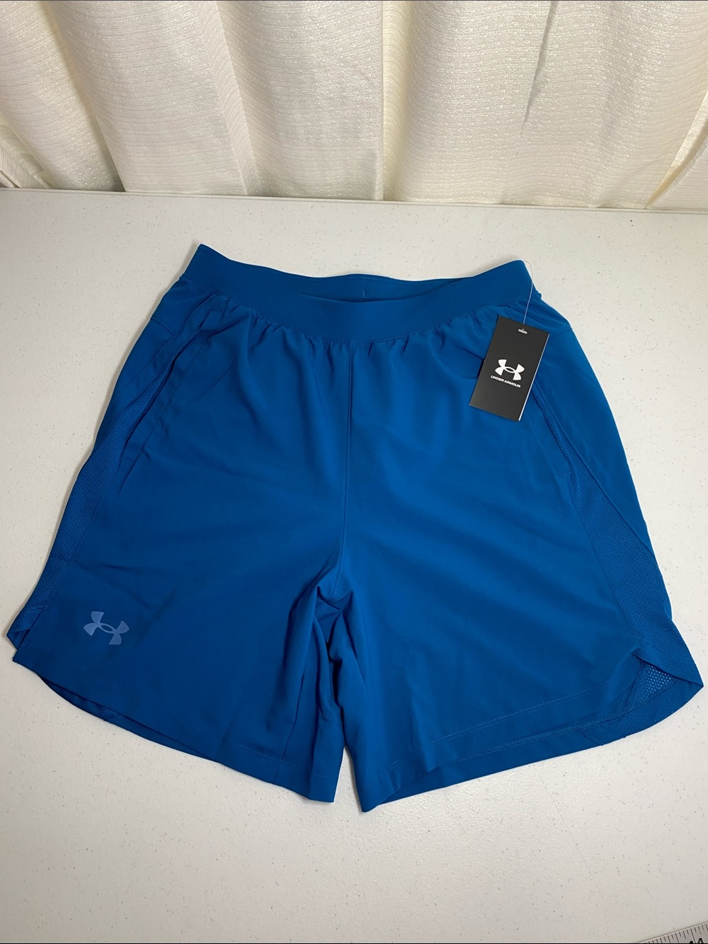 Under Armour Men's Royal Blue Athletic Shorts